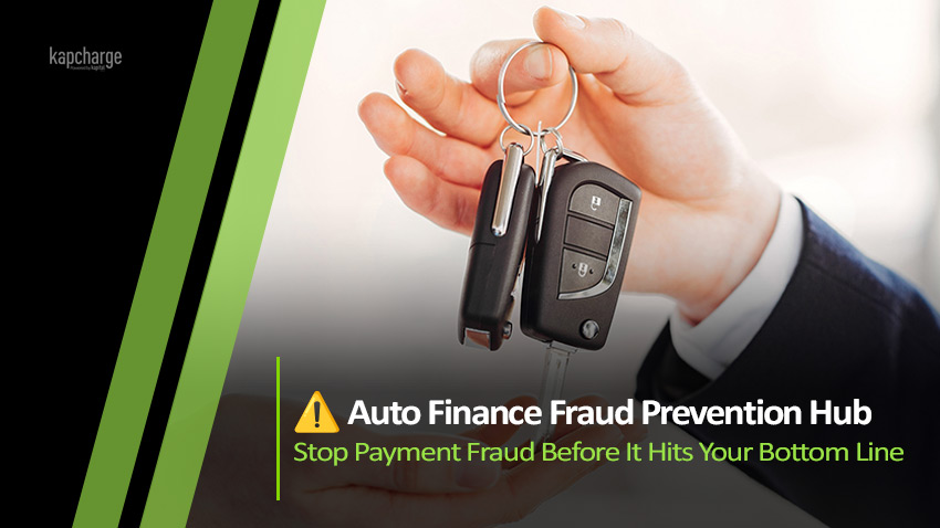 Auto Finance Fraud Prevention Hub